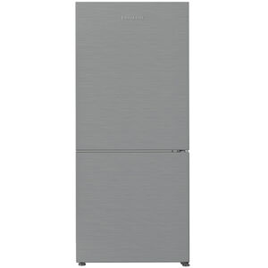 Blomberg 28 in. 13.8 cu. ft. Counter Depth Bottom Freezer Refrigerator - Stainless Steel, , hires