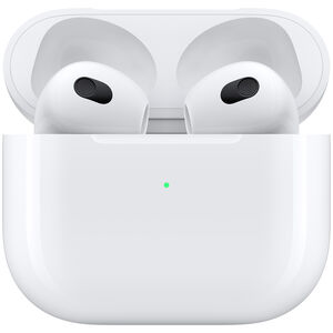 Apple - AirPods (3rd generation) with Lightning Charging Case - White, , hires