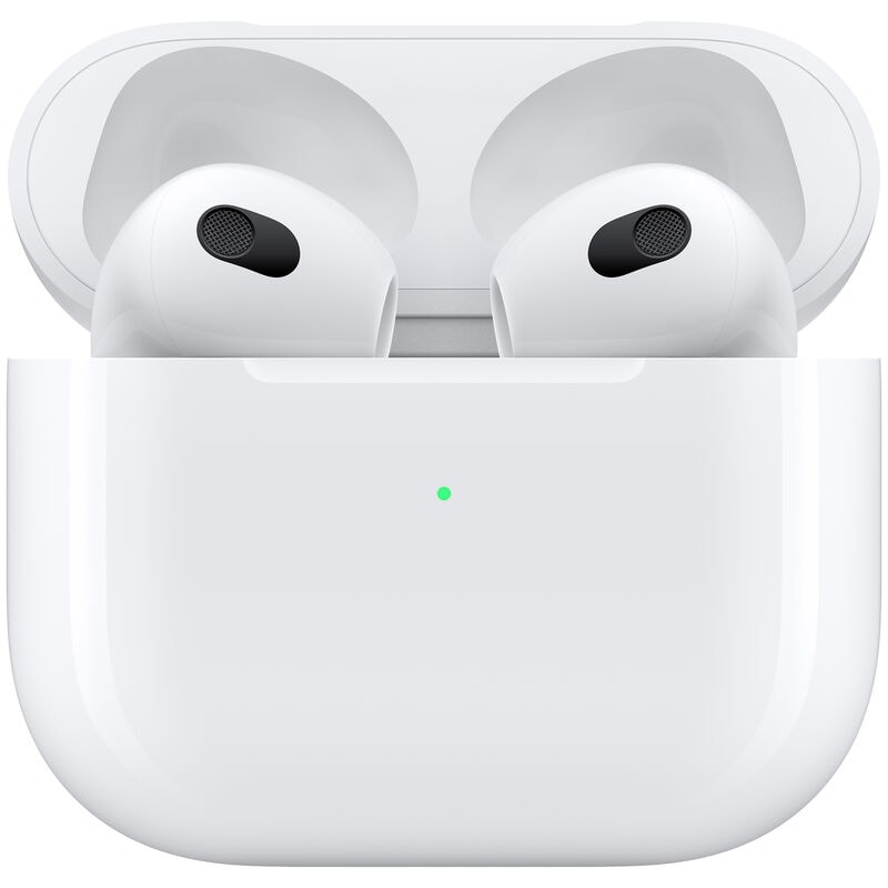 Apple - AirPods (3rd generation) with Lightning Charging Case - White, , hires