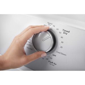 Whirlpool 29 in. 7.0 cu. ft. Electric Dryer with AutoDry Drying System - White, , hires