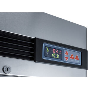 Summit AccuCold 28 in. 23.0 cu. ft. Freezerless Refrigerator - Stainless Steel, , hires