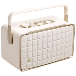 JBL Authentics 300 Bluetooth & Wi-Fi Home Speaker - White, White, hires