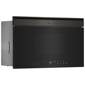 Whirlpool 30 in. 1.1 cu. ft. 1000W Smart Built-In Microwave with Convection & Sensor Cooking - Black Stainless, , hires