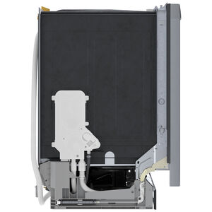 Bosch 300 Series 24 in. Top Control Smart Dishwasher with 46 dBa Sound Level, 3rd-Rack, PureDry & Pocket - Stainless Steel, Stainless Steel, hires