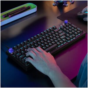 Logitech G316 X 98 Wired RGB LIGHTSYNC Gaming Keyboard with Tactile Switches - Black, , hires