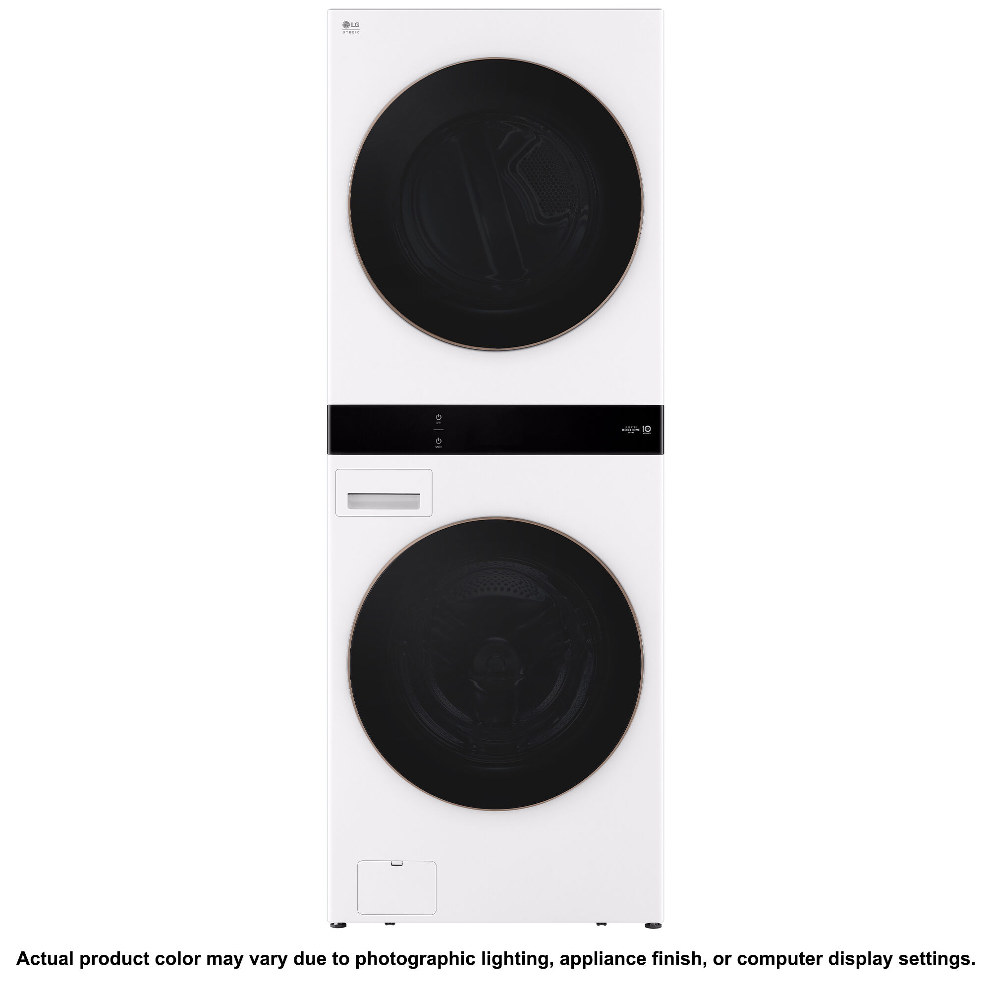 LG 27 in. 5.0 cu. ft. Smart Electric Front Load WashTower with AI