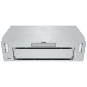 Thermador Masterpiece Series 36 in. Smart Convertible Standard Style Range Hood with 300 CFM, 4 Fan Speeds & 2 LED Lights - Stainless Steel, , hires