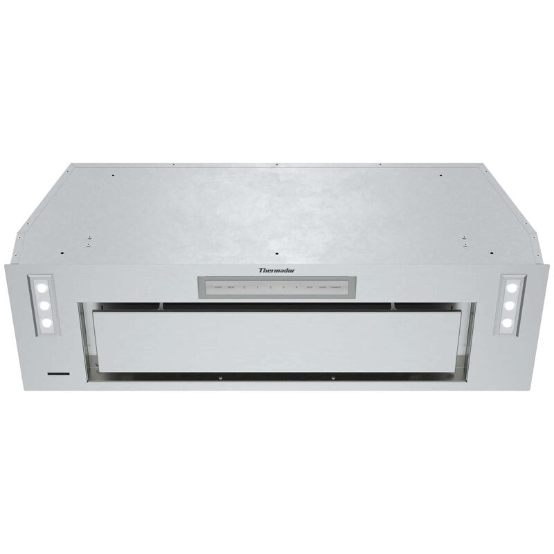 Thermador Masterpiece Series 36 in. Smart Convertible Standard Style Range Hood with 300 CFM, 4 Fan Speeds & 2 LED Lights - Stainless Steel, , hires