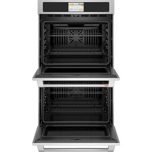 Cafe Professional Series 30 in. 10 cu. ft. Smart Top Control Electric Double Wall Oven with True European Convection - Stainless Steel, Stainless Steel, hires
