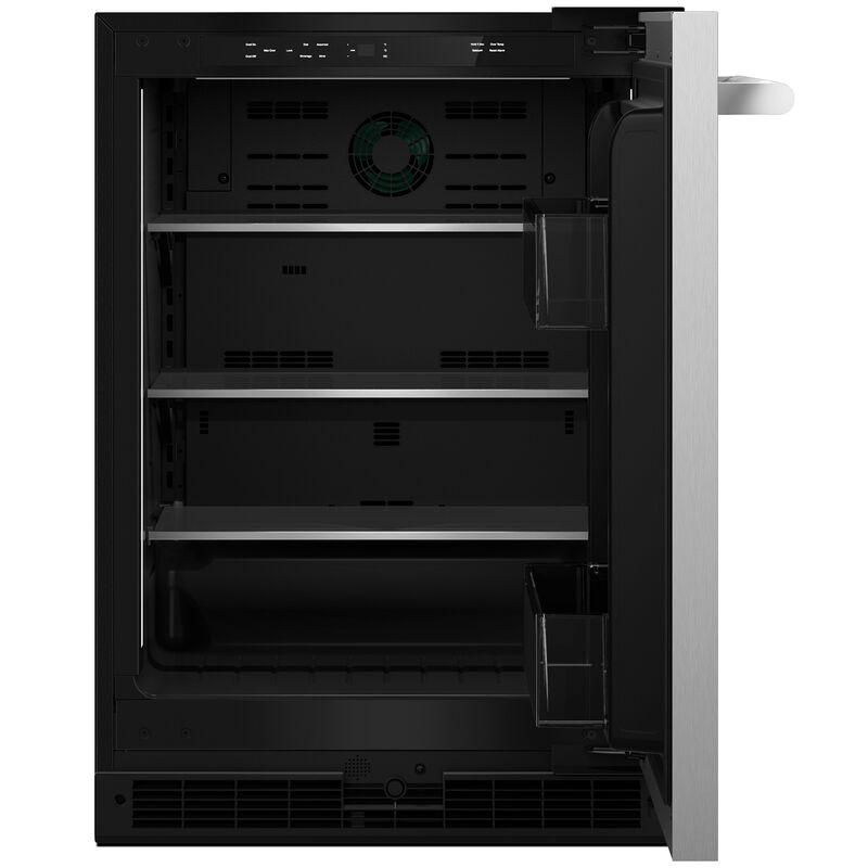 JennAir Rise 24 in. 5.0 cu. ft. Built-In Undercounter Refrigerator - Stainless Steel, , hires