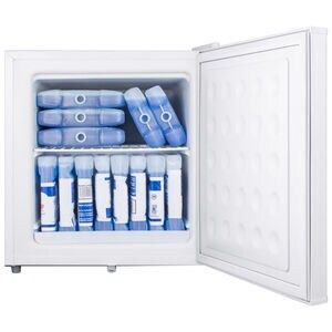 Summit Accucold 19 in. 1.4 cu. ft. Compact Upright Freezer - White, , hires