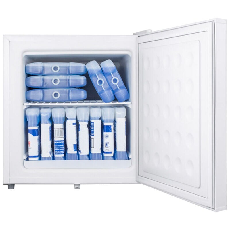 Summit Accucold 19 in. 1.4 cu. ft. Compact Upright Freezer - White, , hires