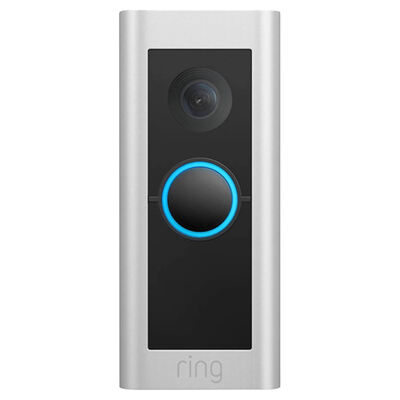 Ring - Wired Doorbell Pro - Satin Nickel | B086Q54K53