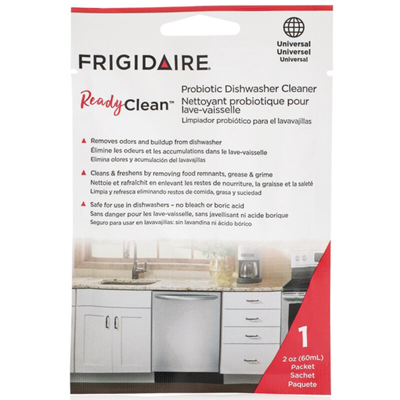 Frigidaire ReadyClean Probiotic Dishwasher Cleaner 6 pack for Dishwashers