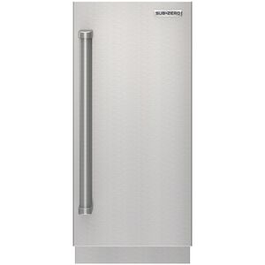 Sub-Zero 15 in. Stainless Door Panel with Pro Handle - Outdoor - Right Hinge, , hires
