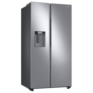 Samsung 36 in. 22 cu. ft. Smart Counter Depth Side by Side Refrigerator with Ice & Water Dispenser - Stainless Steel, Stainless Steel, hires