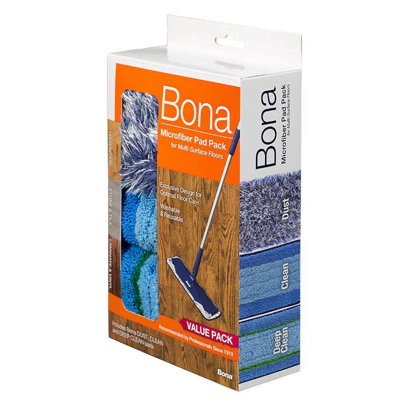 Bona Microfiber Pad Pack, , hires