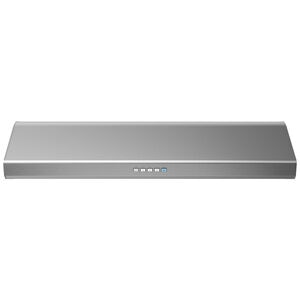 Zephyr 30 in. Standard Style Range Hood with 3 Speed Settings, 695 CFM, Ducted Venting & 2 LED Lights - Stainless Steel, Stainless Steel, hires