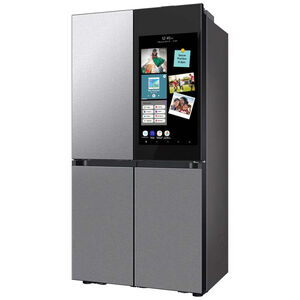 Samsung Bespoke 36 in. 22.5 cu. ft. Smart Counter Depth 4-Door French Door Refrigerator with Internal Water Dispenser - Fingerprint Resistant Stainless Steel, Fingerprint Resistant Stainless, hires