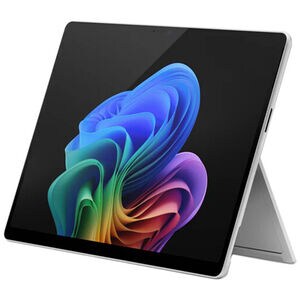 Microsoft Surface Pro 13 in. 2-in-1 Touchscreen Notebook with Copilot+ PC, Snapdragon X Plus CPU, Qualcomm Adreno GPU, 16 GB RAM, 256 GB SSD, up to 14 Hrs. of Battery Life & Windows 11 Home - Platinum, , hires