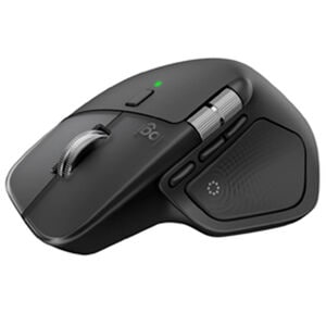Logitech MX Master 4 Wireless Ergonomic Bluetooth & USB Mouse Wireless Mouse - Black, , hires