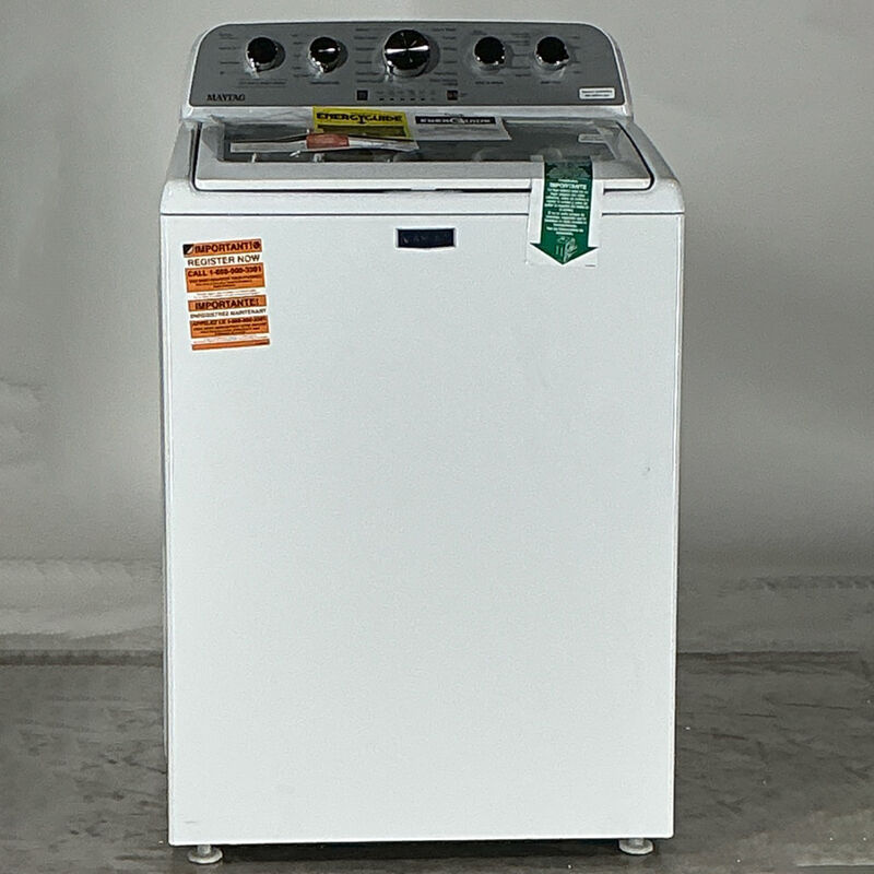 Maytag Pet Pro 27 in. 4.8 cu. ft. Top Load Washer - White (Open Box Excellent Condition), , hires