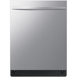 Samsung 24 in. Top Control Flush-Mount Dishwasher with 48 dBA Sound Level, 3rd-Rack & AutoRelease Door Drying - Fingerprint Resistant Stainless Steel, , hires