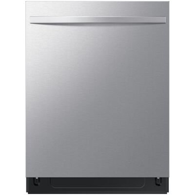 Samsung 24 in. Top Control Flush-Mount Dishwasher with 48 dBA Sound Level, 3rd-Rack & AutoRelease Door Drying - Fingerprint Resistant Stainless Steel | DW70H83YETR