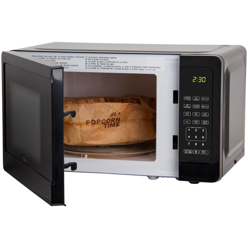 Avanti 18 in. 0.7 cu. ft. 700W Countertop Microwave - Black, Black, hires