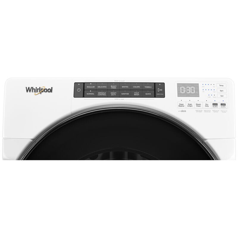 Whirlpool 27 in. 4.5 cu. ft. Electric All-in-One Front Load Washer-Dryer Combo with 1 Dryer Program & Wrinkle Care - White, , hires