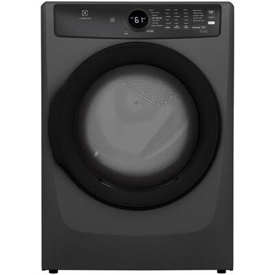 Electrolux 400 Series 27 in. 8.0 cu. ft. Stackable Gas Dryer with Sensor Dry, Sanitize & Steam Cycle - Titanium | ELFG7437AT