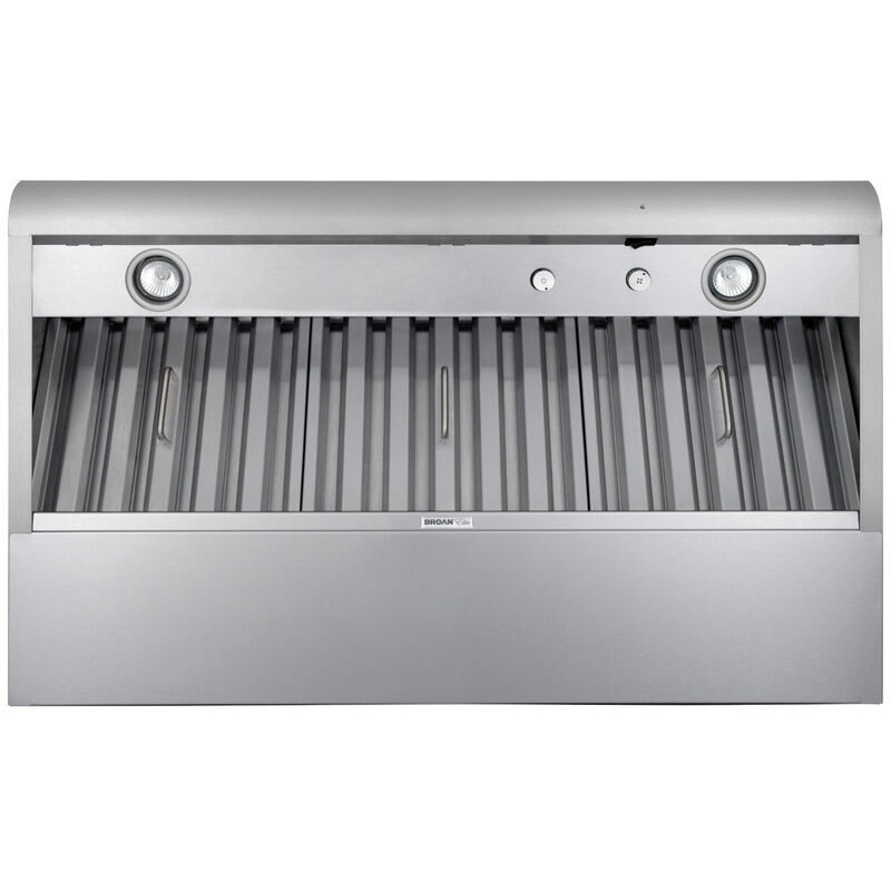 Broan E64 Series 30 in. Canopy Pro Style Range Hood with 650 CFM, Convertible Venting & 2 Halogen Lights - Stainless Steel, , hires