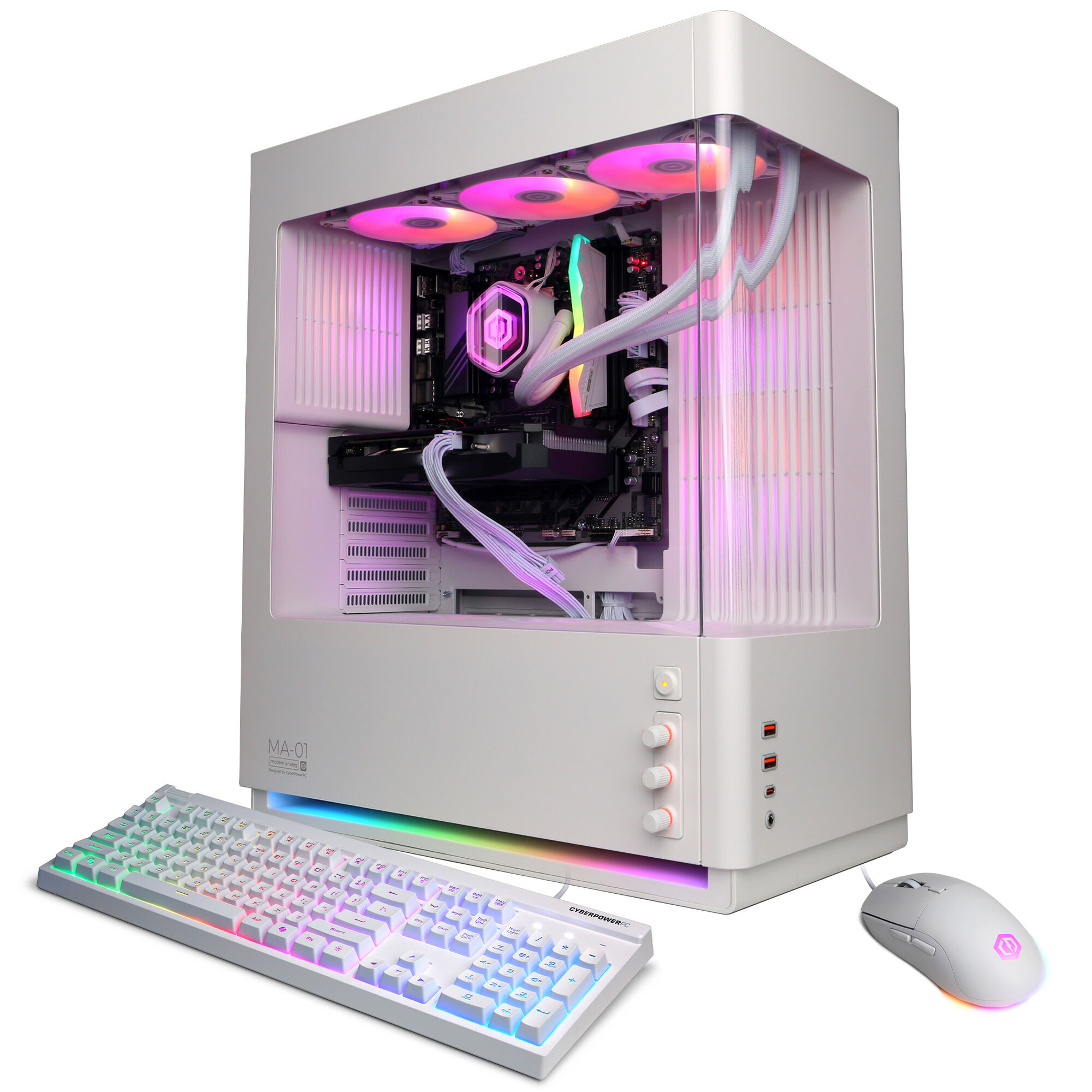 【tls】Supreme 14インチ サプリウム CyberPowerPC Gamer Supreme Desktop with AMD Ryzen 7 9850X3D, 4.7