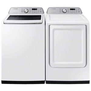 Samsung 27 in. 4.7 cu. ft. Smart Top Load Washer with Active WaterJet - White, White, hires