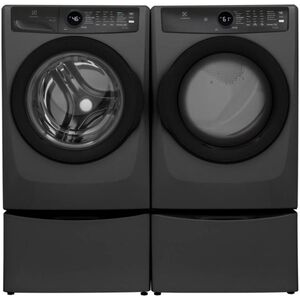 Electrolux 400 Series 27 in. 8.0 cu. ft. Stackable Electric Dryer with Sensor Dry, Sanitize & Steam Cycle - Titanium, , hires