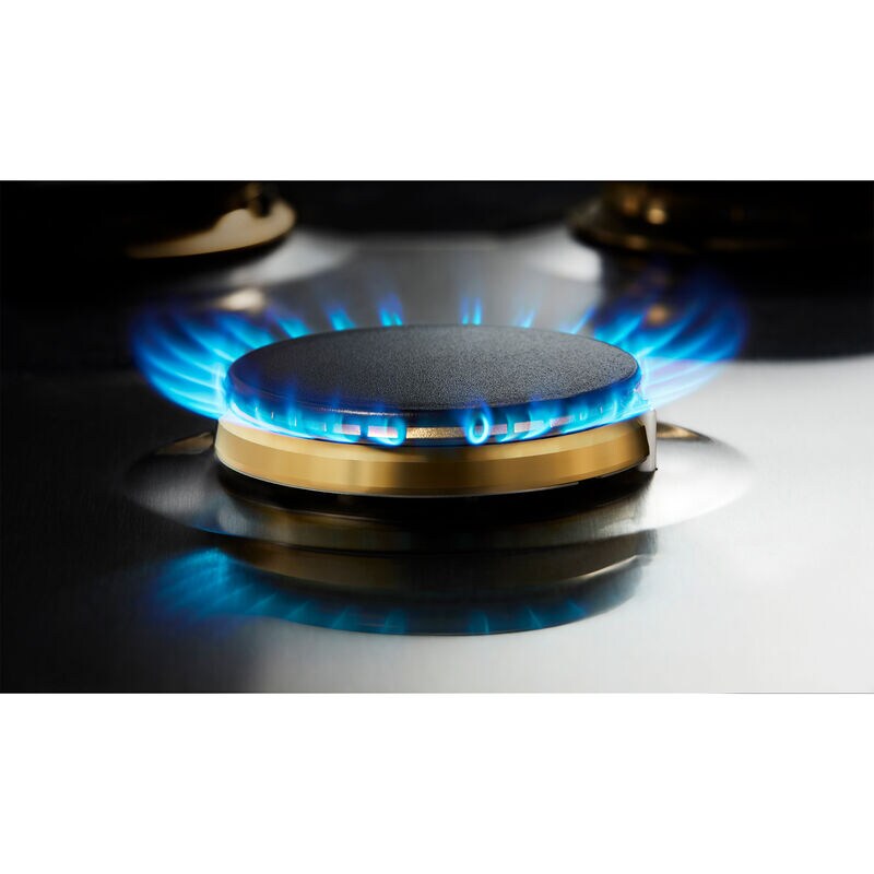 JennAir Euro-Style 36 in. 5-Burner Natural Gas Cooktop with Simmer Burner & Power Burner - Stainless Steel, , hires