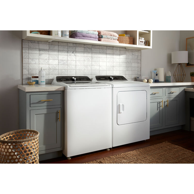 Whirlpool 27.75 in. 4.8 cu. ft. Top Load Washer with 2-in-1 Removable Agitator - White, , hires