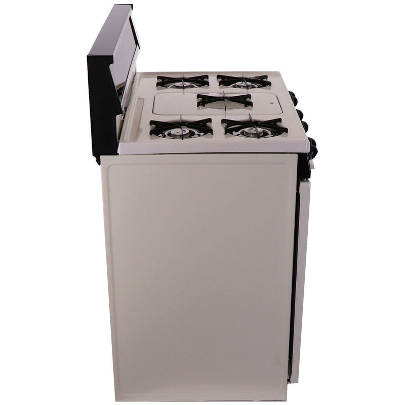 Premier 36 in. 3.9 cu. ft. Gas Range with Open Burners & Griddle - Bisque, , hires