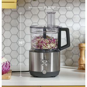 GE 12-Cup Food Processor with Accessories, , hires