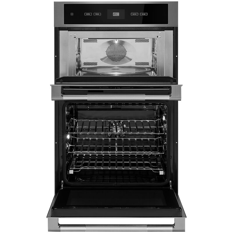 JennAir 27" 5.7 Cu. Ft. Electric Double Wall Oven with Standard Convection & Self Clean - Stainless Steel, , hires