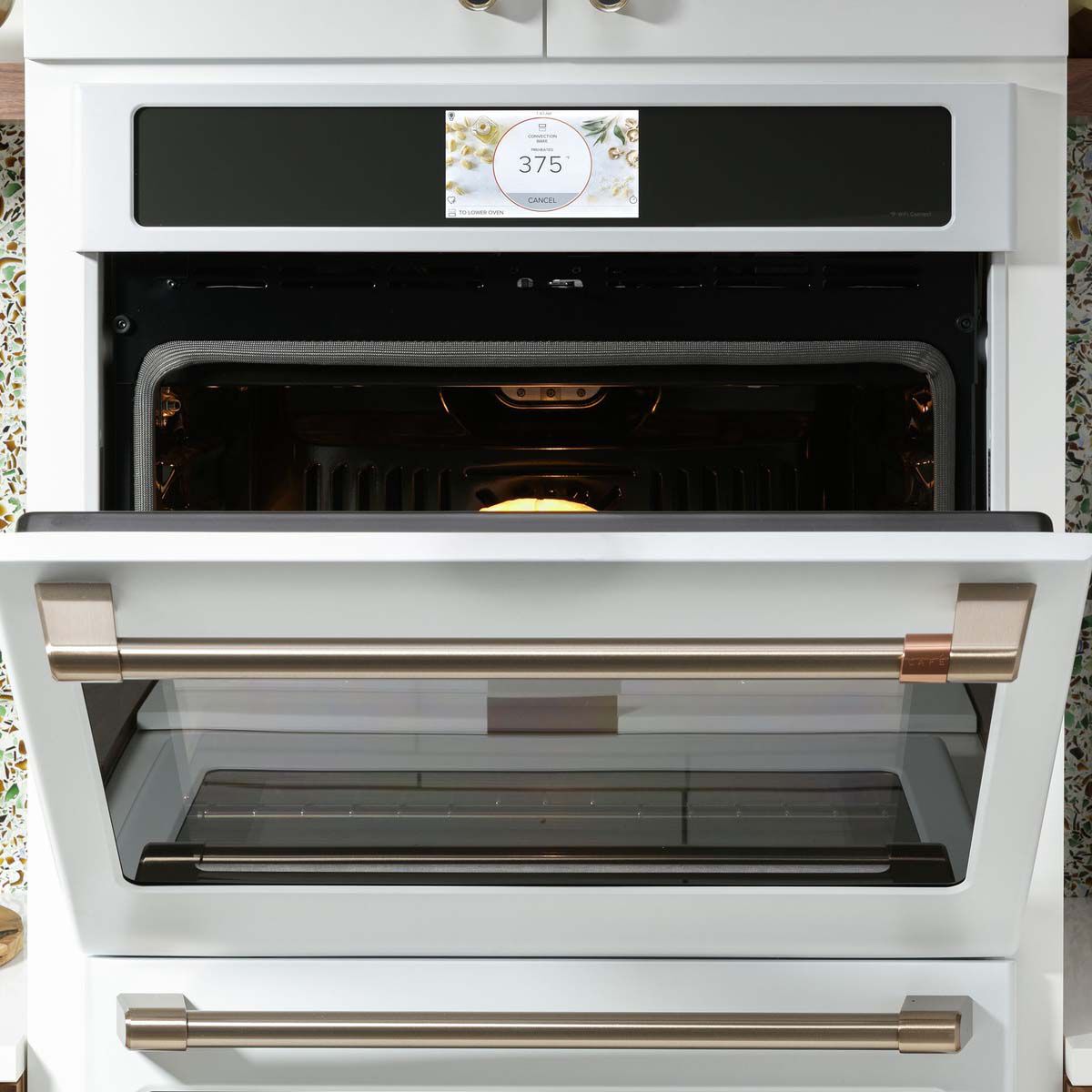 White cafe deals oven