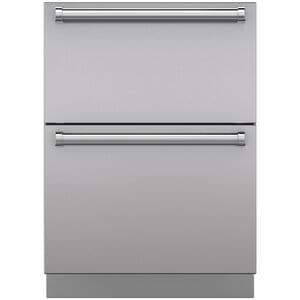 Sub-Zero 24 in. 3.8 cu. ft. Built-in Smart Double Freezer Drawers with Ice-Maker - Custom Panel Ready, , hires