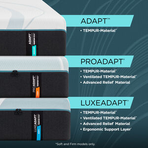 Tempur-Pedic ProAdapt 2.0 Soft Twin XL Size Mattress, , hires