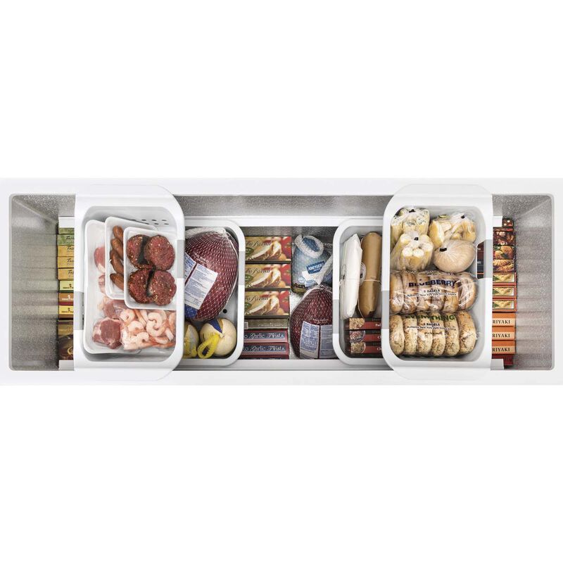 GE 65 in. 15.7 cu. ft. Garage-Ready Chest Freezer - White, , hires