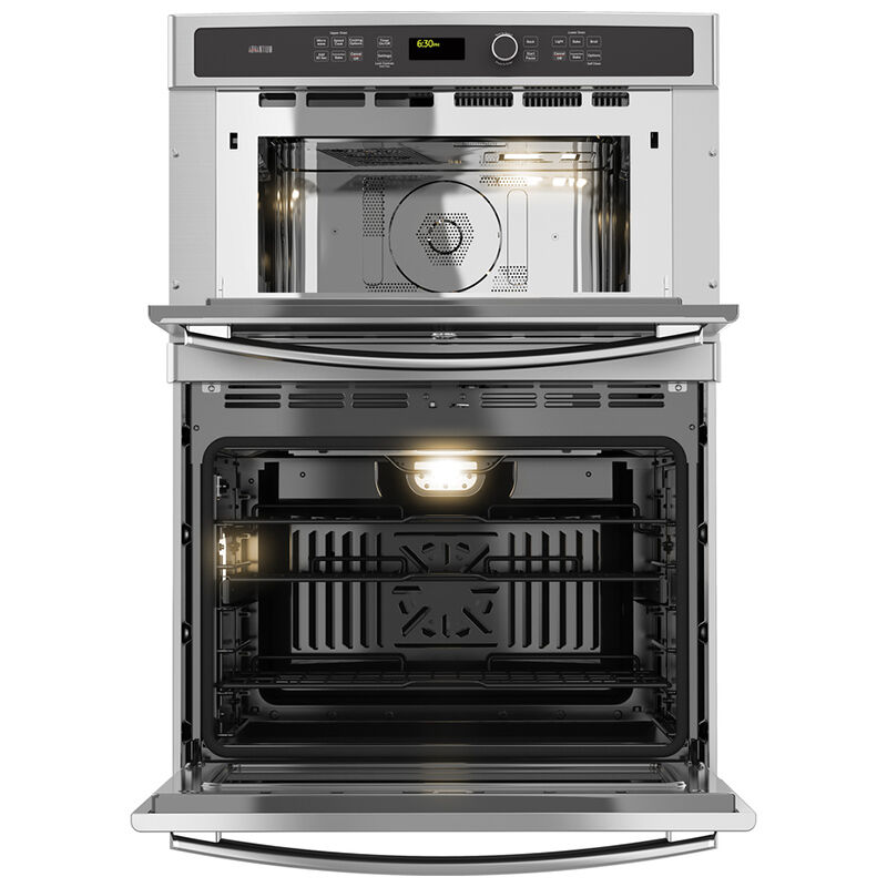 GE Profile 30 in. 6.7 cu. ft. Speed Electric Microwave/Wall Oven Combo with True European Convection & Sensor Cooking - Stainless Steel, , hires