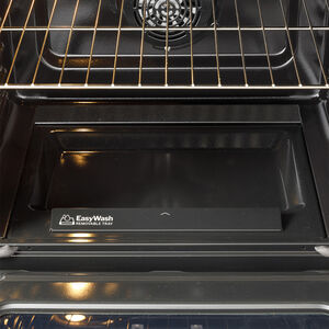 GE 30 in. 5.3 cu. ft. Smart Air Fry Standard Convection Electric Range with Radiant Burners - Stainless Steel, , hires