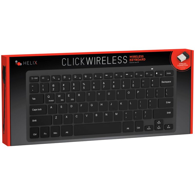 Helix Mini Wireless Keyboard - Black, , hires