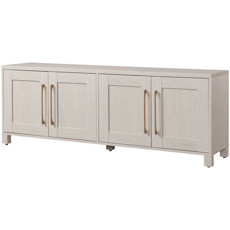 Preston & Cole Daphne 68" Wide TV Stand for TVs up to 75" - Alder White, , hires