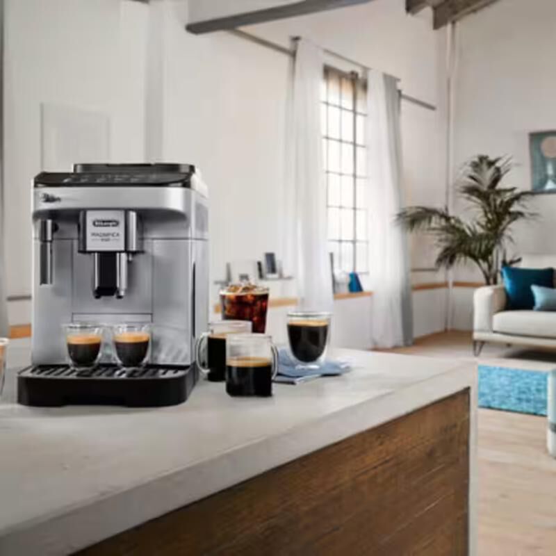 De Longhi Magnifica Evo Espresso Machine - Silver Black | P.C.