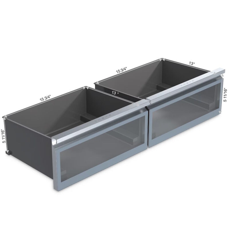 Miele MasterCool Series 42 in. 23.1 cu. ft. Built-In Smart Counter Depth 4-Door French Door Refrigerator with Internal Water Dispenser - Custom Panel Ready, , hires